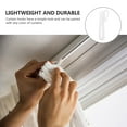 thumbnail image 2 of FUTUREORYY Crochets de Réglage de Rideau 300 Pcs Plastique Blanc pour Designers d'Intérieur dans Chambres et Salles de Bains, 2 of 8