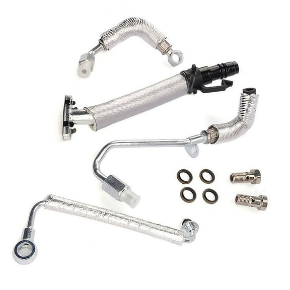 Turbo Charger Coolant Return Hose Line for Buick Encore Chevy Cruze Sonic Trax 1.4L Multiple Models Repair