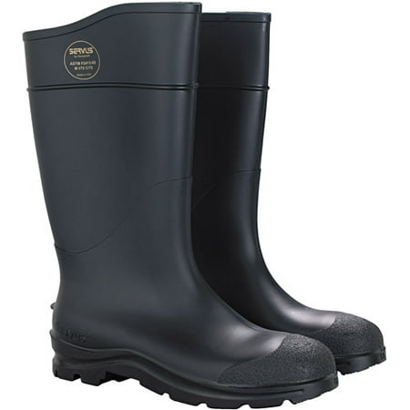 SERVUS by Honeywell CT Safety Knee Boot with Steel Toe, Black - Walmart.com