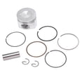 thumbnail image 3 of Engine Piston Gasket,Piston Assembly Kit Steel Piston Washer Kit Piston Rings Compact and Lightweight, 3 of 14