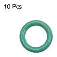thumbnail image 2 of Anillos de goma de fluorocarbono 5.5mm OD, 3.5mm diámetro interior, 1mm de ancho, junta de sellado verde 10 piezas, 2 of 3