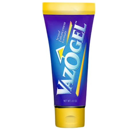 Vazogel Male & Female Enhancement Gel (4oz) - Completely Edible! No Funny Smell; Results In Under 60