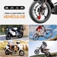 thumbnail image 3 of Alarma de Freno de Disco Impermeable de Seguridad para Motocicleta Scooter Rojo con Sonido de 110dB, 3 of 7