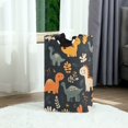 thumbnail image 6 of Yayeee Freestanding Laundry Hamper with Handle Collapsible Large Storage Basket for Clothes, Cartoon Dinosaur, 6 of 7