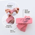 thumbnail image 5 of BAZIC Pink Eraser Latex Free Bevel Erasers Block Erasers (4/Pack), 24-Packs, 5 of 8