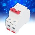thumbnail image 4 of Disyuntor De Aire, 2P 63A Protección Contra Cortocircuito Disyuntor De CC Protección Contra Sobrecarga Resistente Al Fuego Para Protección Contra Sobrecorriente ANGGREK Photovoltaic DC Circuit Breaker, 4 of 8