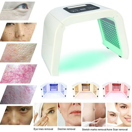 4Colors Pdt Led Light Facial Photon Therapy Machine Light Photodynamic Skin Care Skin Tightening Light Therapy Acne Facial Salon Skin Care Treatment (Best Salon Facial Products)