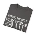 thumbnail image 3 of Doing My Best Sloth | Sloth Gift | Sarcasm | Pun | Motivational | Funny Unisex Garment-Dyed T-shirt, 3 of 4