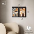 thumbnail image 5 of Serene Modern Abstract Duo Shadowbox Print Boho Wall Decor by Art Remedy, Black Frame, 10 x 15, 5 of 6