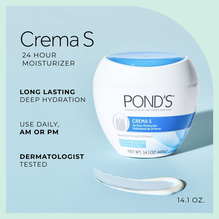 POND'S Crema S Face Moisturizer Cream, Hydrating for Dry to Very