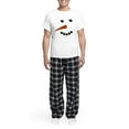 thumbnail image 5 of CafePress - Snowman2 Men's Light Pajamas - Men's Light Loose Fit Cotton Pajama Set, 5 of 7