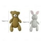 thumbnail image 3 of Accesorios para Muñecas Hecho a Mano Suave Niña Acompañante Muñecas de Trapo Cumpleaños Muñeca de Punto Muñeca Linda Niña Muñeca Peluche Juguete Tejido Kit Muñeca, 3 of 6