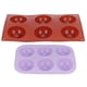 thumbnail image 1 of Juego de 2 moldes de silicona semicirculares para chocolate y postres para cocina creativa DIY para hornear, 1 of 8