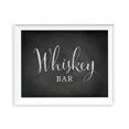 thumbnail image 1 of Andaz Press Wedding Party Signs, Vintage Chalkboard Print, 8.5x11-inch, Whiskey Bar Reception Dessert Table Sign, 1-Pack, Unframed, 1 of 3