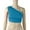 Light Blue1, variant on yillto Women's One Shoulder Tank Summer Sleeveless Loose Tanks Top Casual Slim Ruched Basic Tees