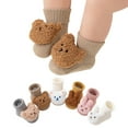 thumbnail image 2 of Cartoon Baby Socks Toddler 0-3 Nonslip Floor Socks Infant Winter Socks Foot Warmers Prewalker Socks Indoor Floor Socks, 2 of 9