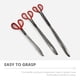 thumbnail image 5 of Pinzas de metal para cangrejos, pinzas antideslizantes para anguilas, pinzas de metal para el hogar, pinzas para cangrejos marinos, 5 of 6