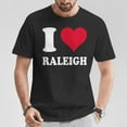 thumbnail image 2 of I Love Raleigh T-Shirt – Red Heart City Pride Tee, North Carolina Souvenir Shirt, Casual Travel and Local Pride Graphic Tee for Men and Women, 2 of 3