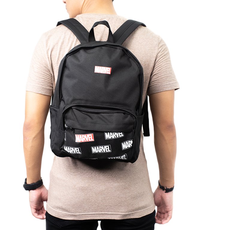 MINISO Marvel Comics Backpack Superhero Printed Lightweight Bag for School  Travel
