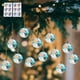 thumbnail image 1 of Fiudx Liquidación de ahorros de verano Accesorios navideños Colgante de cristal Juego de colgantes Atrapasol Manualidades de jardinería Zinnias bañadas en color de 30 mm, 1 of 6
