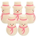 thumbnail image 4 of Gymnture christmas 5pcs Unfinished Wooden Snowman Peg Dolls for Painting Craft, 4 of 10