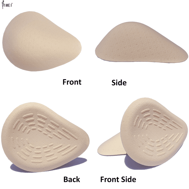 Bra Pads Inserts, Mastectomy Prosthesis Cover Bag Sweatabsorbent Cotton  Elastic Silicone Breast Forms Protective Cover Mastectomy Prosthesis Hook