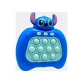 thumbnail image 3 of Stitch Pop Push it Game Controller Sensory Fidget Toy Electronic Whack Mole Blue, Auditory Sensory Toy, 3 of 3