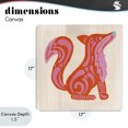 thumbnail image 4 of Stupell Industries Bohemian Whimsical Folk Fox Vibrance Canvas Art, 17 x 17, by The Paper Curator, 4 of 8