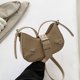 thumbnail image 5 of Bolso Hombro Y2K para Mujer Cool Style Crescent Bag para Viajes Al Aire Libre Caqui JShteea, 5 of 9