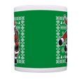 thumbnail image 3 of ThisWear Santa Christmas Presents Ugly Sweater Mug Set Santa Floss Cups 11 ounce 2 Pack Coffee Mugs Green, 3 of 4