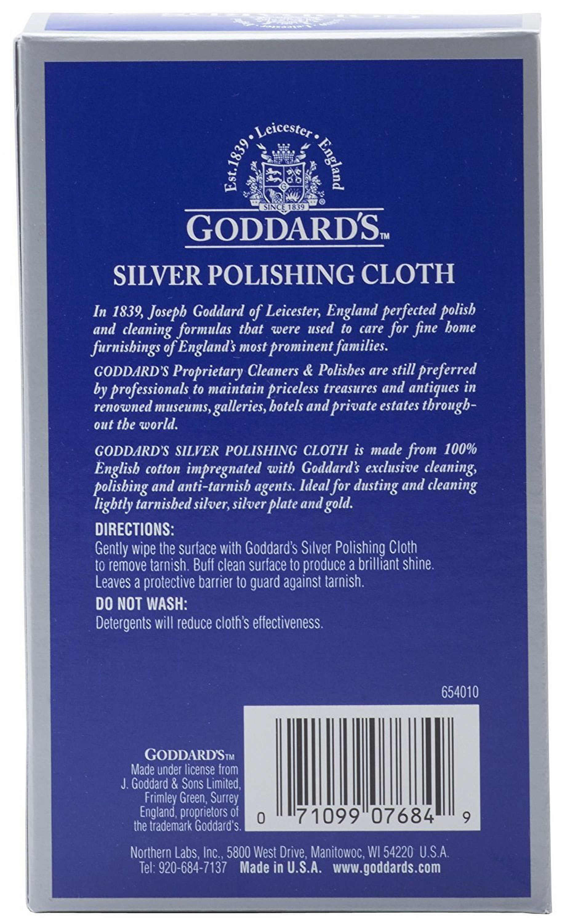 (Single) Sterling Silver Polishing Cloth