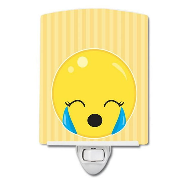 Carolines Treasures BB8734CNL Crying Face No.2 Ceramic Night Light