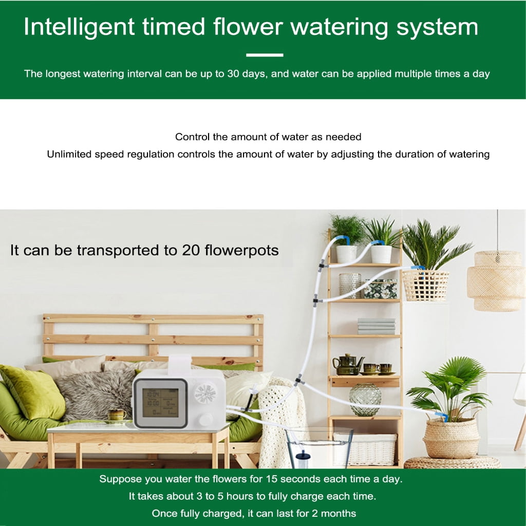 Intelligent Gardening Tool Automated Watering Systems With Builtin Timer Drip Irrigation For Busy Plant Owners Gardening
