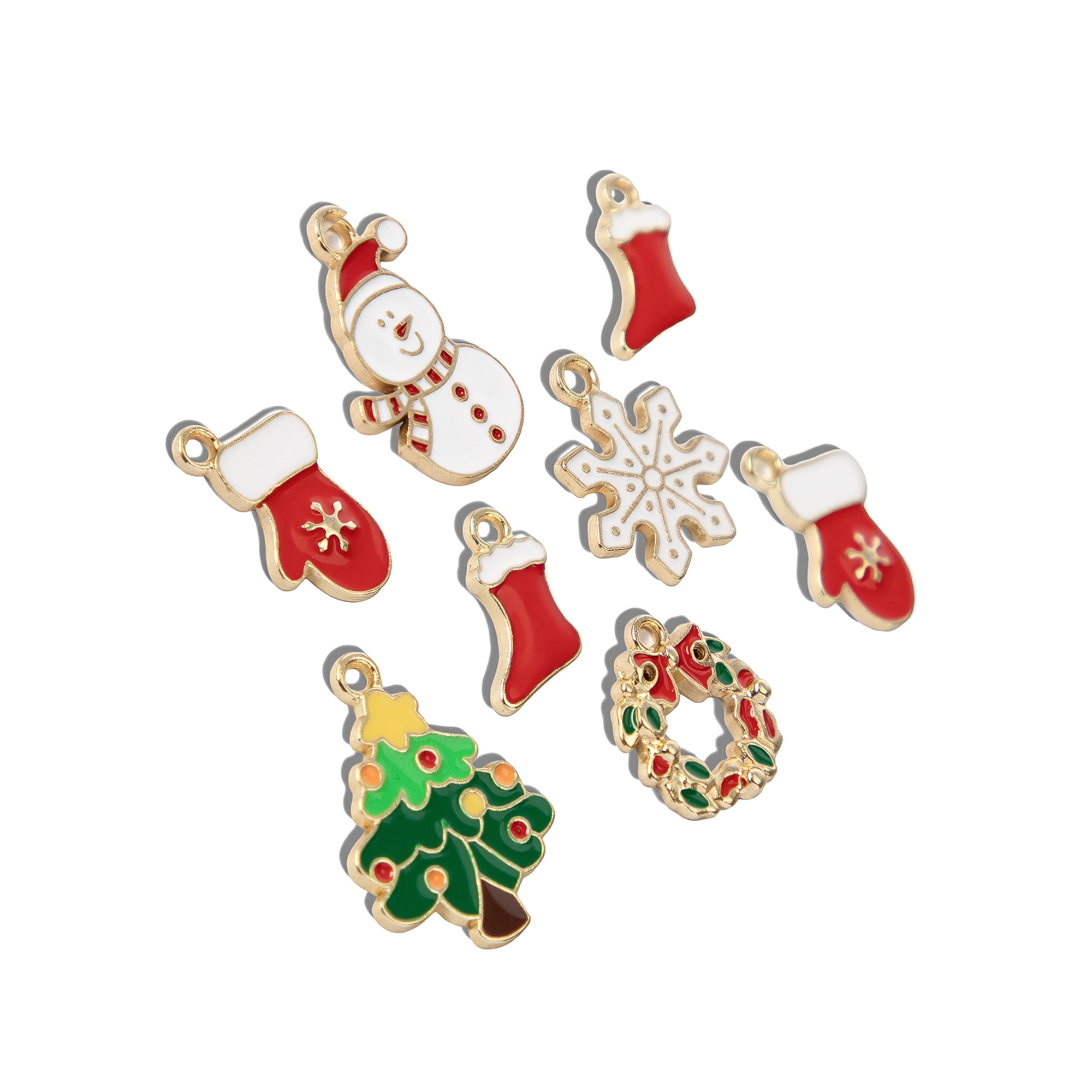 CousinDIY Holiday Charm 30-Piece Bulk Pack for Easter, Halloween & Christmas