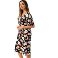 thumbnail image 2 of Robe de Nuit à Manches Courtes pour Femmes, 2 of 3