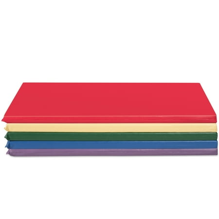 Costway 2 Inch Toddler Thick Rainbow Rest Nap Mats Transparent