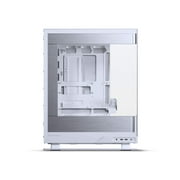 Phanteks Evolv X2, Mid-Tower Gaming Chassis, Vertical Cooling System, See-through Tempered Glass Chassis, Brushed Aluminum interior panel with Integrated D-RGB Lighting, Silver White