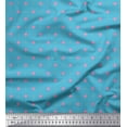 thumbnail image 1 of Soimoi Rayon Crepe Fabric Floral & Check Print Fabric by Yard 46 Inch Wide, 1 of 5