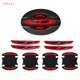thumbnail image 1 of Worallymy Tira reflectante para mango de coche protector universal para mango protector contra arañazos pegatina de advertencia color rojo Worallymy JD735815949, 1 of 5