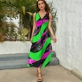 thumbnail image 5 of Animal Print Patterns Art Sleeveless Dress Women's Summer Suit Dresses for Women 2025 Luxury Party Dress, 5 of 7