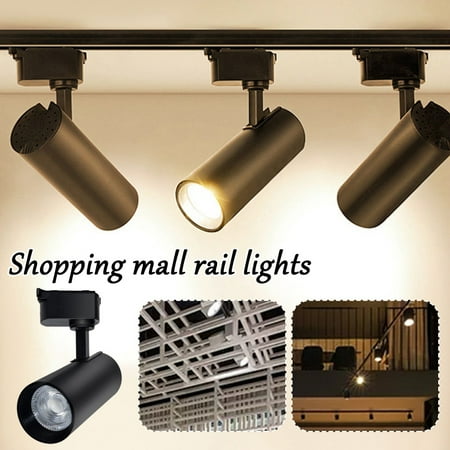 

Track Lighting Head High Heat Dissipation Durable Easy to Install Durable Long Lasting for Indoor Outdoor