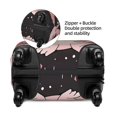 thumbnail image 6 of Uemuo Cute Axolotl Sakura Blossoms Printed Washable Luggage Cover - Fashion Suitcase Protector Fits 18-32 Inch Luggage -Medium, 6 of 9