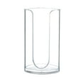 thumbnail image 1 of Less Than 5 Rack Plastic Small Compact Disposable Paper Cup Dispenser Mouthwash Rinsing Cups Storage Holder for Bathroom Vanity Countertops, 1 of 7