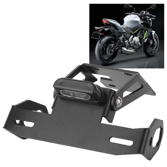 Eliminate License Plate Holder Eliminate LED Light Fit For Kawasaki Z 650/ 650 2017-2018