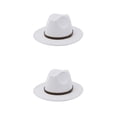 thumbnail image 4 of Jumpingount Sombreros de gran tamaño para otoño e invierno, gorros elegantes de lana para mantener el calor, mujeres, hombres, vaquero, niños, Type5 NO5, 4 of 6