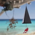 thumbnail image 3 of Watchtower Wind Chime Iron Triangle Wind Chime Pendant Decoration, 3 of 5