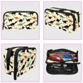 thumbnail image 3 of MUOOUM Pencil Case, Cute Dinosaur Silhouettes Pattern Large Capacity Pencil Pouch Stationery Pen Bag, 3 of 7