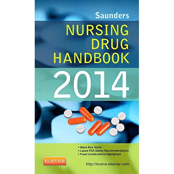 Pre-Owned Saunders Nursing Drug Handbook 2014 (Paperback) 1455707392 9781455707393
