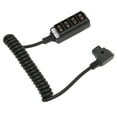 thumbnail image 4 of Adaptateur de Robinet D, Noir Durable Prévenir Briser D Robinet Mâle à 4 Ports Dtap Femelle Splitter Facile à Utiliser pour les Caméras Rouges, 4 of 8