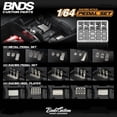 thumbnail image 4 of BNDS New 1/64 Metal Modified Parts Small Scale Exhaust Pipe Muffler Racing Style Pedal Set For Model Car Racing Vehicle Toy exhaust pipe A, 4 of 6